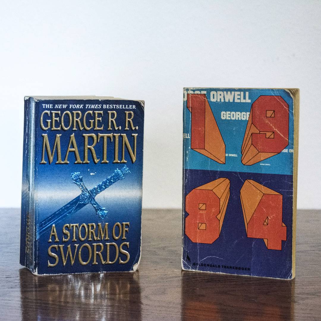 Finished up two books this week. (Not started this week - just finished ). During my school time I f