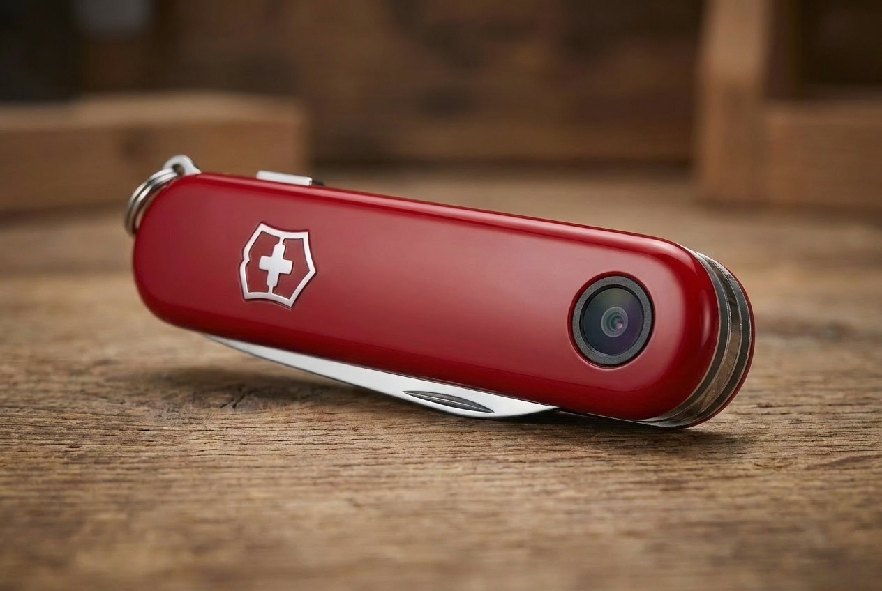 Victorinox pocket camera concept